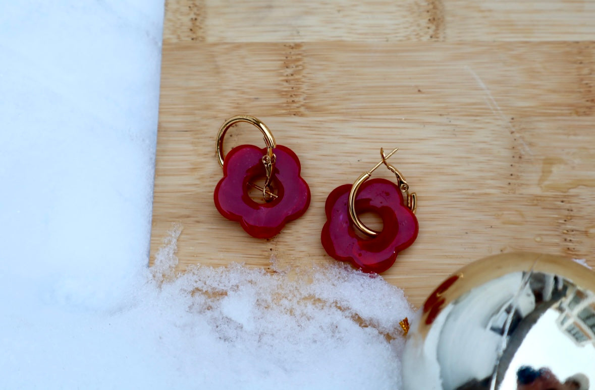 Boucles d’oreilles - Fleuria