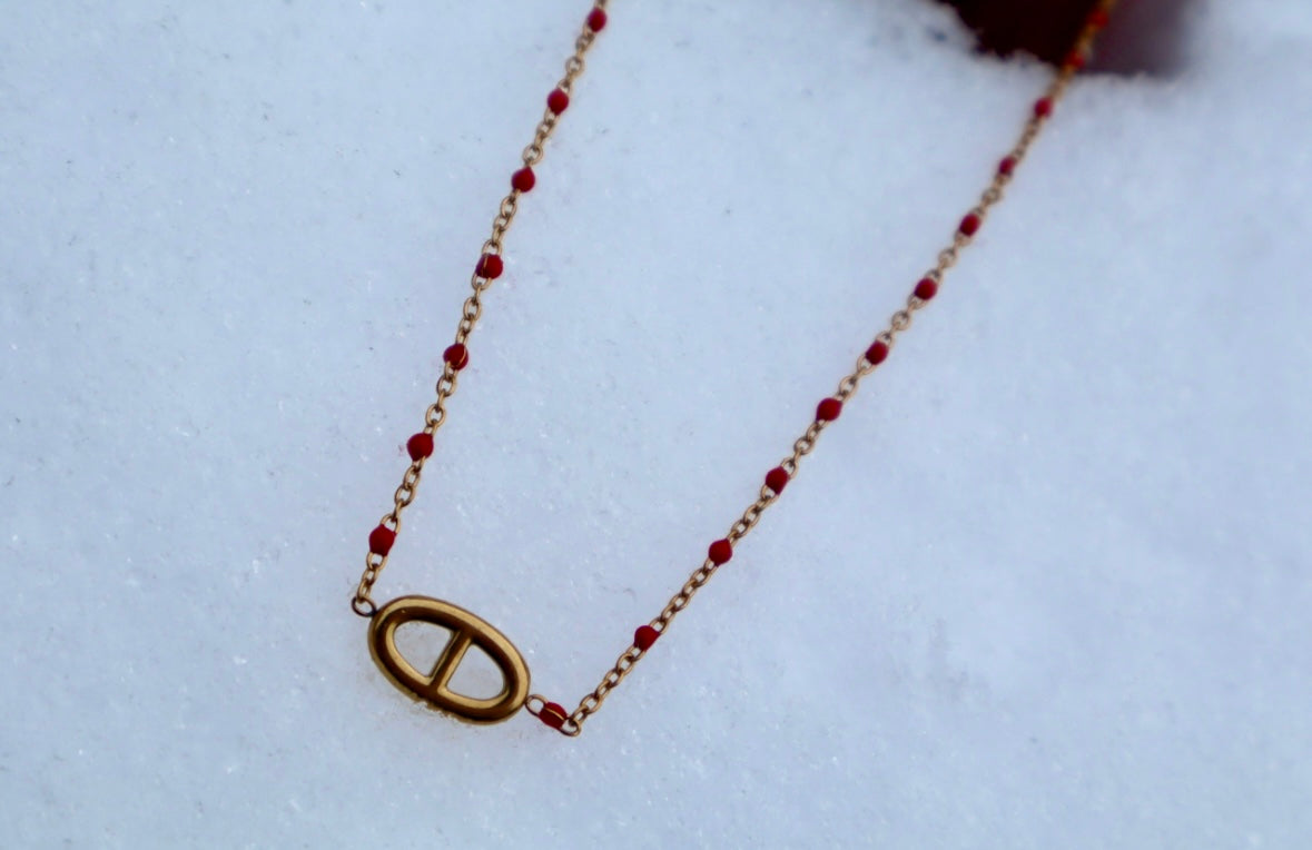 Collier - Hava rouge