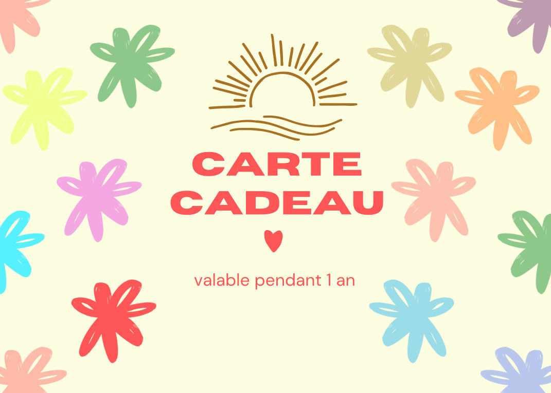 Carte cadeau en exclusivité